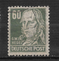 ALLEMAGNE   REPUBLIQUE DÉMOCRATIQUE  N°   45    "CÉLÉBRITÉS " - Used Stamps