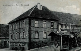 Spessart (7505) Gasthaus Zur Rose 1921 I-II (Stauchung) - Karlsruhe