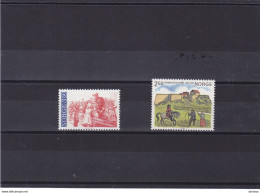 NORVEGE 1985 Yvert 876 + 879 NEUF** MNH - Unused Stamps