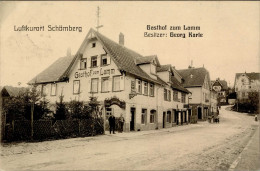 Schömberg (7542) Gasthaus Zum Lamm Inh. Karle 1914 I- - Karlsruhe