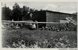 Löbau (o-8700) Segelfluglager Wohlaer Berg I-II (Stauchung) - Karlsruhe