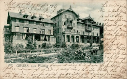 Plättig (7580) Kurhaus Plättig 1902 I-II (fleckig) - Karlsruhe