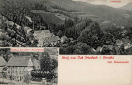 Bad Griesbach (7601) Gasthaus Zur Linde 1920 II (kleine Stauchung) - Karlsruhe