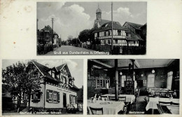 Dundenheim (7607) Gasthaus Zum Deutschen Schwert Otto Biegert I-II (fleckig) - Karlsruhe