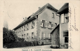 Haslach (7612) Lazarett 1924 I-II - Karlsruhe