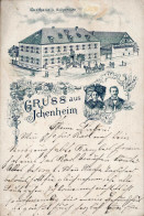 Ichenheim (7607) Gasthaus Zum Schwanen Tracht 1898 I-II (Marke Entfernt) - Karlsruhe