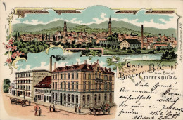 Offenburg (7600) Brauerei Kempf, B. 1903 I-II - Karlsruhe