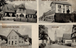 Lahr Meissenheim (7630) Gasthaus Zur Sonne Gasthaus Zur Krone Handlung Und Cafe Kammerer Kirchstrasse I-II - Karlsruhe