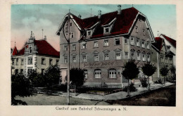 Schwenningen (7730) Gasthaus Zum Bahnhof I- - Karlsruhe