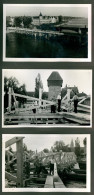 Konstanz (7750) 12 Originalfotos Vom Bau Der Konstanzer Brücke I-II - Konstanz