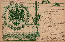 Konstanz (7750) Post- Und Telegraphen-Unterbeamtenverein 1902 II (kl. Einriss) - Konstanz