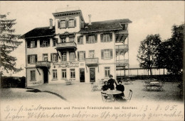Konstanz (7750) Gasthaus Friedrichshöhe 1905 I - Konstanz