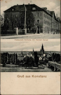 Konstanz (7750) Gasthaus Tonhalle 1911 II (kleine Stauchung) - Konstanz