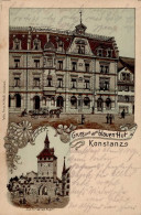 Konstanz (7750) Gasthaus Zum Blauen Hut II (kleine Stauchung) - Konstanz