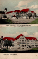 Konstanz Petershausen (7750) Neues Schulhaus 1917 II (kleine Stauchungen) - Konstanz