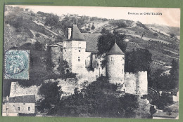 CPA  -  ALLIER - CHATEAU DE CHATELDON - VUE GÉNÉRALE - Other & Unclassified