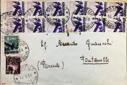 Italy - Repubblica - Democratica Lettera / Cartolina Da Brescello - S7126 - 1946-60: Marcofilie