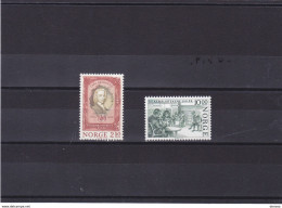 NORVEGE 1985 BIBLIOTHEQUE Yvert 890-891, Michel 934-935 NEUF** MNH Cote 7,25 Euros - Unused Stamps