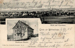 Wollmatingen (7750) Gasthaus Bodan 1905 II- (kleiner Einriss) - Konstanz