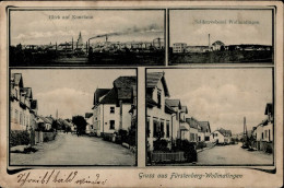 Wollmatingen (7750) Seidenweberei Fabrik 1910 II (Ecken Abgestoßen, Marke Teilweise Entfernt) - Konstanz