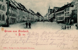 Stockach (7768) Gasthaus Zum Löwen 1903 I- - Otros & Sin Clasificación