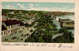 Überlingen (7770) Künstlerkarte II (fleckig, Ecken Abgestossen, Ecken Gestaucht) - Other & Unclassified