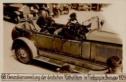Freiburg Im Breisgau (7800) GV Der Deutschen Katholiken Kardinal Pacelli Auto 1929 I-II - Freiburg I. Br.