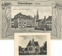 EMMENDINGEN,Baden (7830) - Klapp-LEPORELLO-Ak I - Andere & Zonder Classificatie