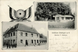 Delcampe - Endingen (7833) Schützenhaus II (Stauchung) - Sonstige & Ohne Zuordnung