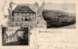 Heimbach (7835) Gasthaus Zum Löwen 1905 I - Altri & Non Classificati