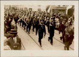 Lörrach (7850) WK II SA-Parade Vor Dem Gasthaus Zum Wilden Mann  I-II - Lörrach