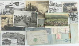 Weil Am Rhein (7858) U. Umgebung Lot Heimatbelege U. A. Alte Fahrkarten, Fotos, Spiegel Mit Reklame Friseur Brotzler, 8  - Loerrach