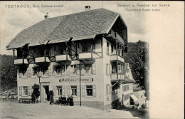 Todtmoos (7865) Gasthaus Zur Sonne 1908 I- - Otros & Sin Clasificación