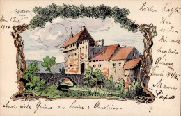 Rheinfelden (7888) Schloss Beuggen Künstlerkarte I-II - Otros & Sin Clasificación