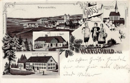 Herrischried (7881) Gasthaus Zum Ochsen Handlung Matt Tracht 1907 I- - Other & Unclassified