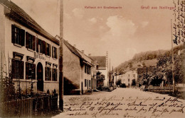 Nollingen (7888) Rathaus Mit Strassenpartie 1912 I-II - Sonstige & Ohne Zuordnung
