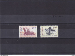 NORVEGE 1985 ANNIVERSAIRES Yvert 892-893 NEUF** MNH Cote 4 Euros - Unused Stamps