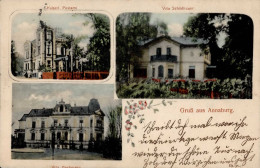 Annaburg (o-7902) Postamt Villa Schildhauer Villa Heckmann 1917 I- - Sonstige & Ohne Zuordnung