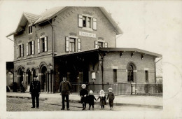Eriskirch (7991) Bahnhof Feldpostkarte 1915 I-II - Other & Unclassified