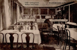 Friedrichshafen (7990) Cafe Volksgarten II (kleine Stauchung) - Autres & Non Classés