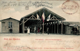 München (8000) Oktoberfest-Schießen Schützenhaus 1905 I-II - München