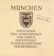 München (8000) WK II Ratgeber Ratschläge Und Anregungen Für Ihren Aufenthalt In Der Hauptstadt Der Bewegung, Verkehrsver - Muenchen