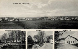 Gräfelfing (8032) Gasthaus Zur Post II (MIttelbug, Marke Entfernt) - Altri & Non Classificati