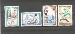 Belgium 1977 Sport, (Soccer, Basketball, Fencing, Hockey MNH ** - Neufs