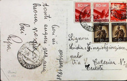 Italy - Repubblica - Democratica Lettera / Cartolina - S7151 - 1946-60: Poststempel
