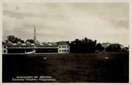 Schleißheim (8042) Deutsche Verkehrs-Fliegerschule 1932 I-II - Sonstige & Ohne Zuordnung