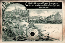 Freising (8050) 450 Jährige Jubelfier Der Feuerschützen-Gesellschaft II (Stauchung) - Autres & Non Classés