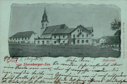 Aufkirchen (8081) Kirche 1898 I-II (Stauchung) - Sonstige & Ohne Zuordnung