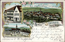 Steinau (8091) Gasthaus Zum Weissen Ross Kegelbanh 1901 II (Marke Entfernt) - Altri & Non Classificati