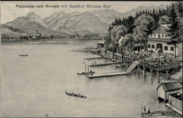 Simssee (8209) Gasthaus Simsee Bad 1917 I - Andere & Zonder Classificatie